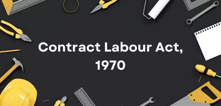 Contract Labour Consultant in Mumbai - Contract Labour Act in India 1970