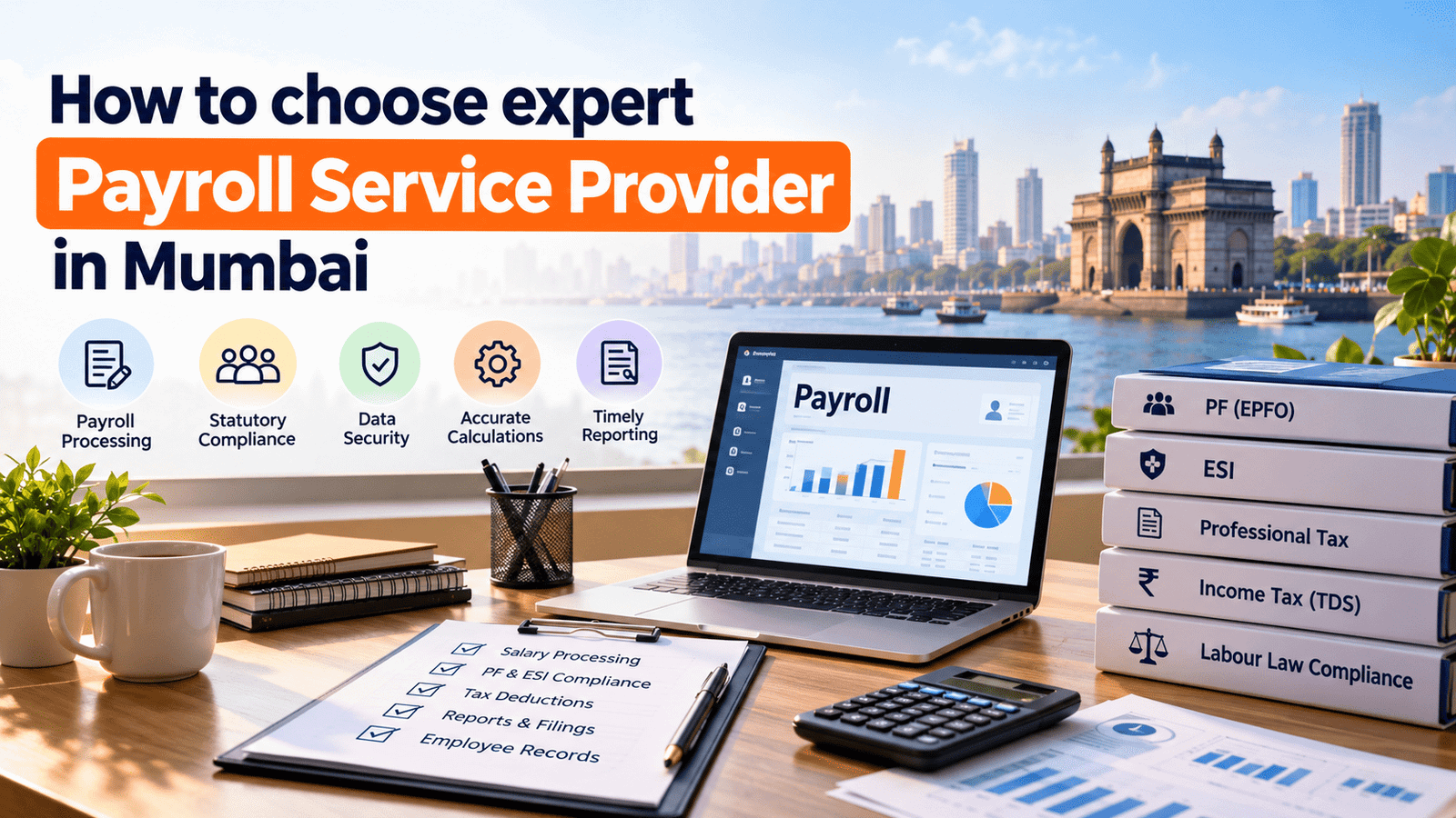 How to choose payroll service provider in mumbai for new labour code