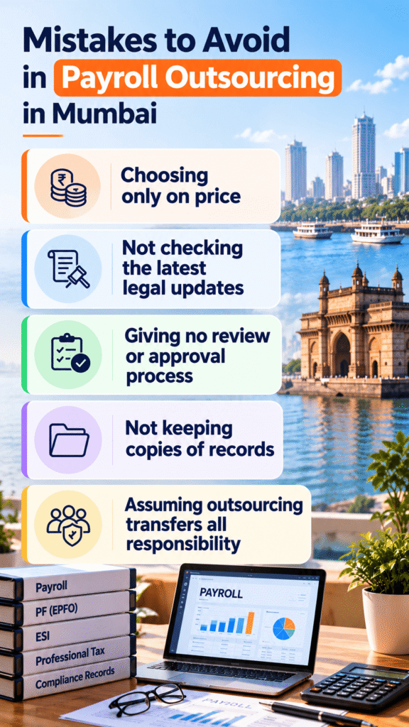 Mistakes to avoid choosing payroll service provider in Mumbai